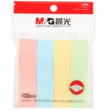 晨光(M&G)文具400張4色便利貼 76*19mm粘性標(biāo)簽貼 YS-13