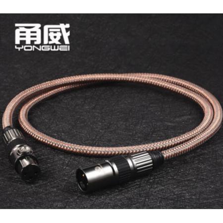 甬威 卡農(nóng)線對(duì)母話筒線 音箱音頻線10m