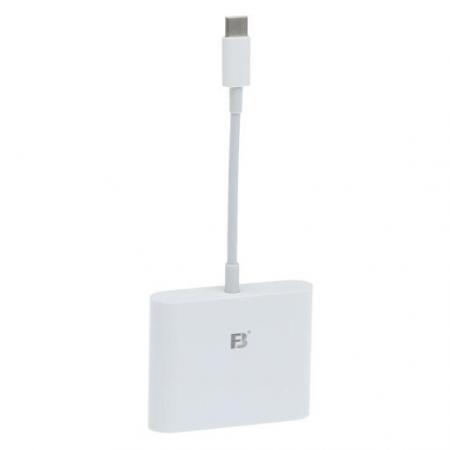 灃標(biāo)（FB）FB-OTG17 安卓 Type-c接口 手機讀卡器 免裝APP 可讀CF SD TF Microsd