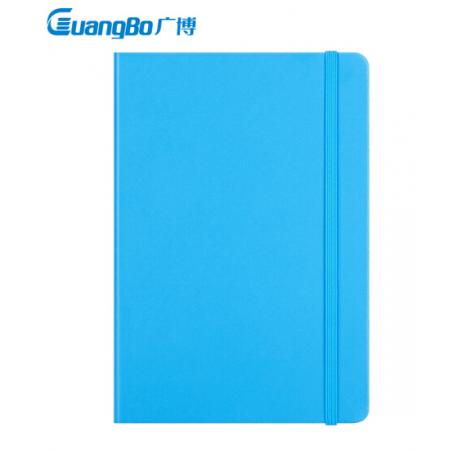 廣博(Guangbo) 綁帶硬面記事本 辦公會議記錄本筆記本 藍色 GBP20071