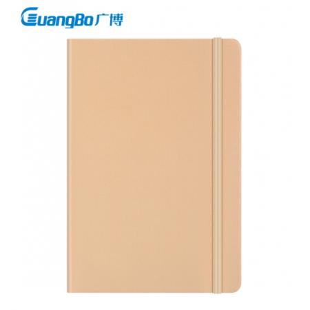 廣博(Guangbo) 綁帶硬面記事本 辦公會(huì)議記錄本筆記本 棕色 GBP20071