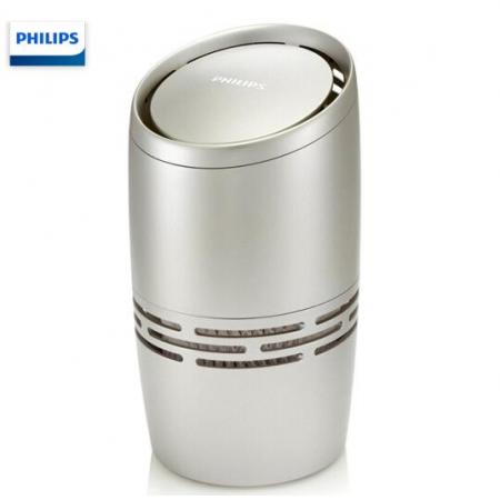 飛利浦(PHILIPS)加濕器 納米無霧 1.3L加濕量 迷你低噪 辦公室空氣加濕 HU4706/03金屬色