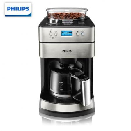 飛利浦（PHILIPS）咖啡機全自動現(xiàn)磨一體帶咖啡豆研磨功能 HD7751/00