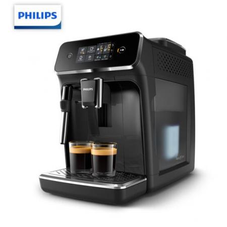 飛利浦（PHILIPS）咖啡機(jī) 全自動現(xiàn)磨咖啡機(jī) 帶觸控顯示屏 自帶打奶泡系統(tǒng) EP2121/62