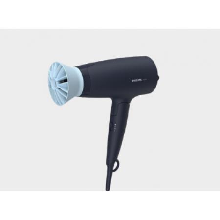 飛利浦（PHILIPS）小花筒吹風(fēng)機(jī)電吹風(fēng) 大功率 負(fù)離子吹風(fēng)筒恒溫護(hù)發(fā) 速干可折疊黑色BHD315/05