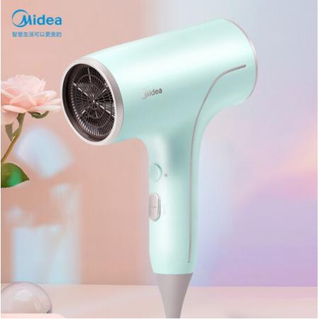 美的（Midea）電吹風 千萬級子負離電吹風 速干柔順護發(fā)吹風 防燙風嘴雙重過熱保護吹風機MB-AY0304青杏綠