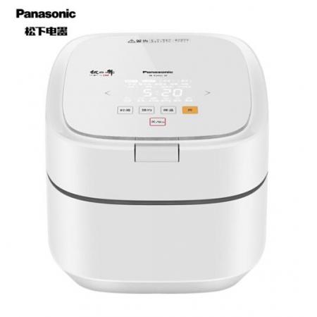 松下（Panasonic）3L電壓力飯煲 電飯鍋 1-4人 IH電磁加熱 備長(zhǎng)炭?jī)?nèi)鍋 可預(yù)約 SR-E10H1-W