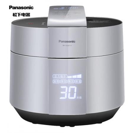 松下（Panasonic）5L大容量 電飯鍋 1-8人 IH電磁加熱電壓力飯煲 米量判定 可預(yù)約 SR-PE501-S