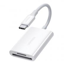 綠聯(lián) Type-C高速讀卡器 USB-C4.0多功能SD/TF二合一 OTG手機(jī)讀卡器 適用單反監(jiān)控記錄儀存儲內(nèi)存卡60724