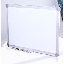 AUCS 45*60cm 白板寫(xiě)字板 磁性辦公教學(xué)會(huì)議掛式小白板黑板 J4560L
