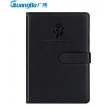 廣博(Guangbo) 帶扣硬面記事本 辦公會(huì)議記錄本筆記本 黑色 GBP20066