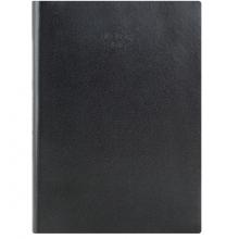 廣博(GuangBo)144張25K皮面筆記本記事本辦公文具黑色單本裝GBP20008