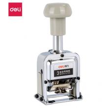 得力(deli)3位財(cái)務(wù)辦公自動(dòng)號(hào)碼機(jī)/打碼機(jī) 蓋印清晰 財(cái)務(wù)用品 辦公用品 77333