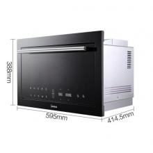 美的（Midea）極光系列 25L 智能濕度感應(yīng) 嵌入式微波爐 TG025QJG-NAH