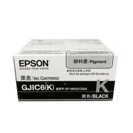 愛普生 GJIC6（K） 黑色墨盒