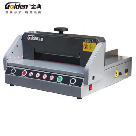 金典(Golden)GD-QZ330 臺式桌面切紙機 電動裁紙機 切紙刀