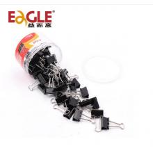 益而高（EAGLE）黑色長尾夾燕尾夾子金屬文件夾票據(jù)夾辦公文具 25mm48只/筒SA18P-P 2桶裝