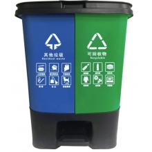 兩類(lèi)回收垃圾桶組合	樸廚	20L