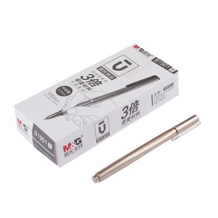 簽字筆黑色 晨光 AGPB1901