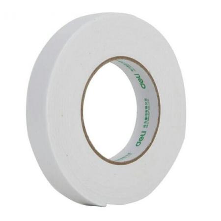 雙面膠 得力 30412 24mm*5y*2.5mm 12卷
