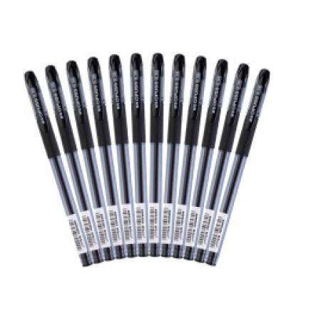 晨光0.38mm黑色中性筆	全針管gelpen系列水筆 gp1212