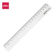 塑料尺子20cm 得力 20cm辦公通用直尺