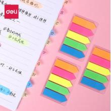 紙		得力9064指示標(biāo)簽12*43mm(混)(袋)