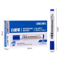 白板筆藍色 得力6817 單支
