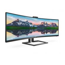飛利浦（PHILIPS）49英寸 32:9 帶魚屏 DQHD 廣色域 HDR400  499P9H1 1800R曲面