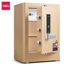 得力4116G指紋密碼保險柜H610(金色)(臺)