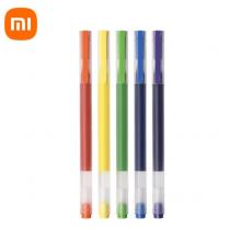 小米（MI）米家巨能寫簽字筆中性筆0.5mm油墨筆黑色水筆學(xué)生文具辦公用品  小米巨能寫彩色中性筆（彩色5支裝）