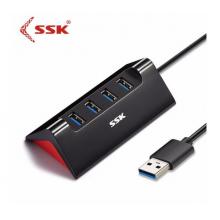 SSK飚王 835一拖四口usb3.0分線器 1.5米