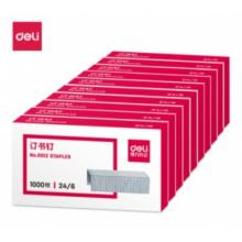 得力(deli)高強度訂書釘 12#訂書針 1000枚/盒 單盒裝 辦公用品 0012