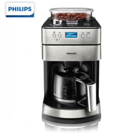 飛利浦（PHILIPS）咖啡機(jī) 全自動現(xiàn)磨一體帶咖啡豆研磨功能 HD7751/00