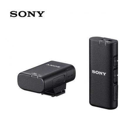 索尼（SONY）ECM-W2BT 無線麥克風 數(shù)字音頻 小蜜蜂 采訪直播Vlog收音 一拖一（微單手機適配）