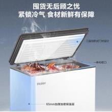 海爾 Haier 201升彩晶門體家用冰柜 氣懸浮減霜80%冷柜 BC/BD-201GHLZS1
