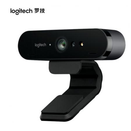 羅技（Logitech）C1000e 4K超高清網(wǎng)絡(luò)攝像頭 廣角視頻電腦筆記本攝像頭 內(nèi)置麥克風 黑色