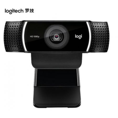 羅技（Logitech） C922高清網(wǎng)絡(luò)攝像頭 視頻會議網(wǎng)課教學(xué)攝像頭 黑