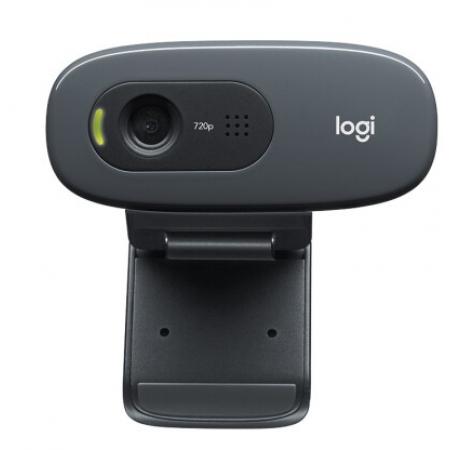 羅技（Logitech）C270i高清網(wǎng)絡(luò)攝像頭 網(wǎng)課 攝像頭 視頻通話(huà) 麥克風(fēng)臺(tái)式機(jī)電腦攝像頭 c270i