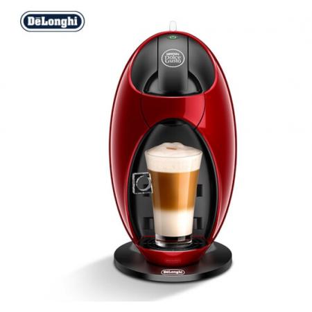 德龍（Delonghi）咖啡機(jī) 15bar泵壓 意式美式 膠囊Jovia 小龍蛋 冷熱花式飲品 EDG250.R 中國(guó)紅