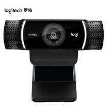 羅技（Logitech） C922高清網(wǎng)絡(luò)攝像頭 視頻會議網(wǎng)課教學(xué)攝像頭 黑
