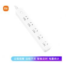小米（MI）米家新國標(biāo)插座/插線板/插排/排插/拖線板/接線板 遠(yuǎn)程開關(guān)/智能定時/電量統(tǒng)計智能2 5位插孔版