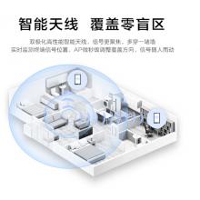 華為全屋WiFi6套裝3000M全千兆網(wǎng)口APP管理家用大戶型適用90-120㎡ 3個11SW閃耀金色86面板AP+4口POE交換機