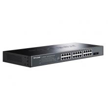 TP-LINK 云交換TL-SG2226P 全千兆26口Web網(wǎng)管 云管理PoE交換機(jī) (24PoE口+2千兆SFP) 企業(yè)級(jí)分流器 分線器