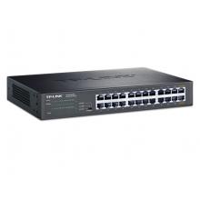 TP-LINK 24口全千兆交換機 企業(yè)級交換器 監(jiān)控網(wǎng)絡(luò)網(wǎng)線分線器 分流器 TL-SG1024DT