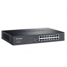 TP-LINK 16口全千兆交換機 非網(wǎng)管T系列 企業(yè)級交換器 監(jiān)控網(wǎng)絡(luò)網(wǎng)線分線器 TL-SG1016DT