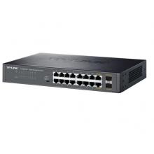 TP-LINK 云交換TL-SG2218P 全千兆18口Web網(wǎng)管 云管理PoE交換機(jī) (16PoE口+2千兆SFP) 企業(yè)級(jí)分流器 分線器