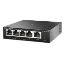 TP-LINK 5口千兆PoE交換機 4口PoE非網(wǎng)管交換機 監(jiān)控網(wǎng)絡(luò)網(wǎng)線分線器 企業(yè)級交換器 TL-SG1005P