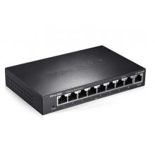 TP-LINK SF1009P 9口百兆8口POE非網(wǎng)管PoE交換機(jī)