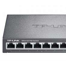 TP-LINK SL1210P 10口千兆上聯(lián)POE交換機(jī) 8個(gè)百兆口+2千兆口+1千兆光纖口